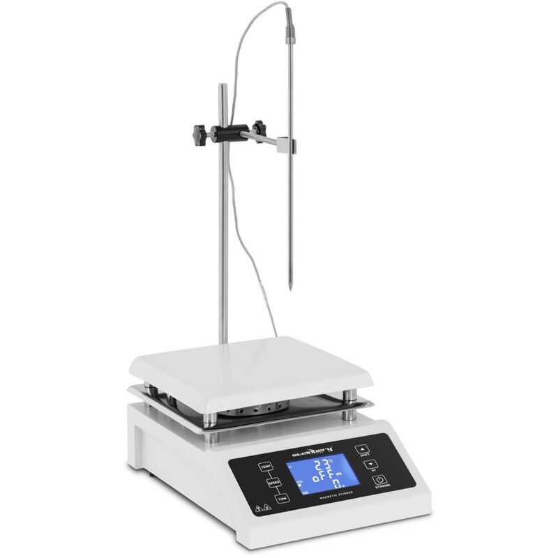 foto del prodotto agitatore magnetico con piastra riscaldante ceramica miscelatore laboratorio