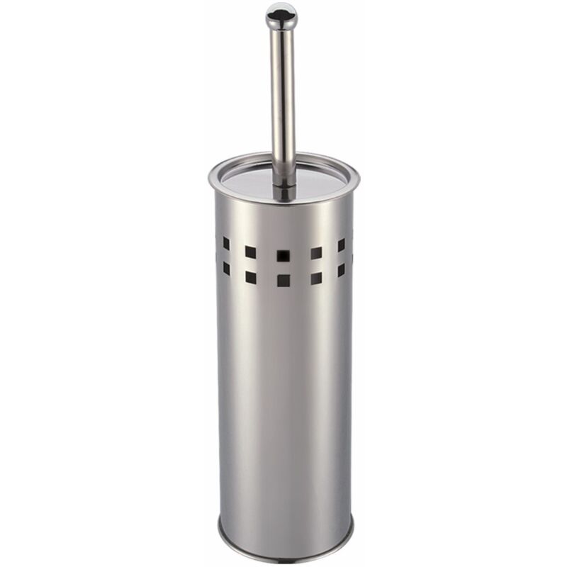 foto del prodotto aglaia porta scopino bagno forato acciaio 10x39 biacchi biacchi gianfranco