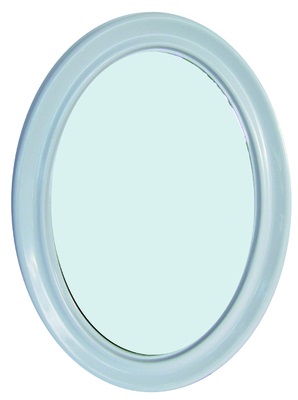 foto del prodotto aglaia specchio ovale in plastica cm.43x58h.