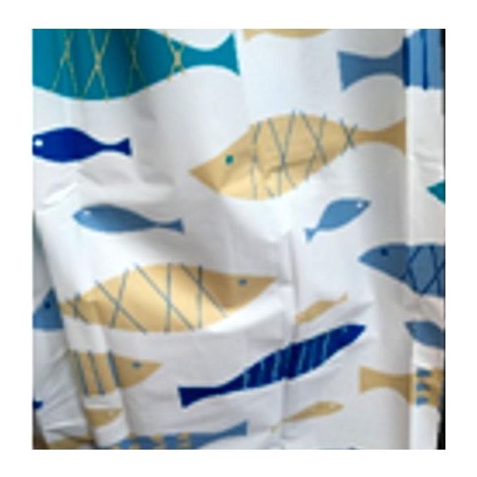 foto del prodotto aglaia tenda doccia peva 240x200cm pesci