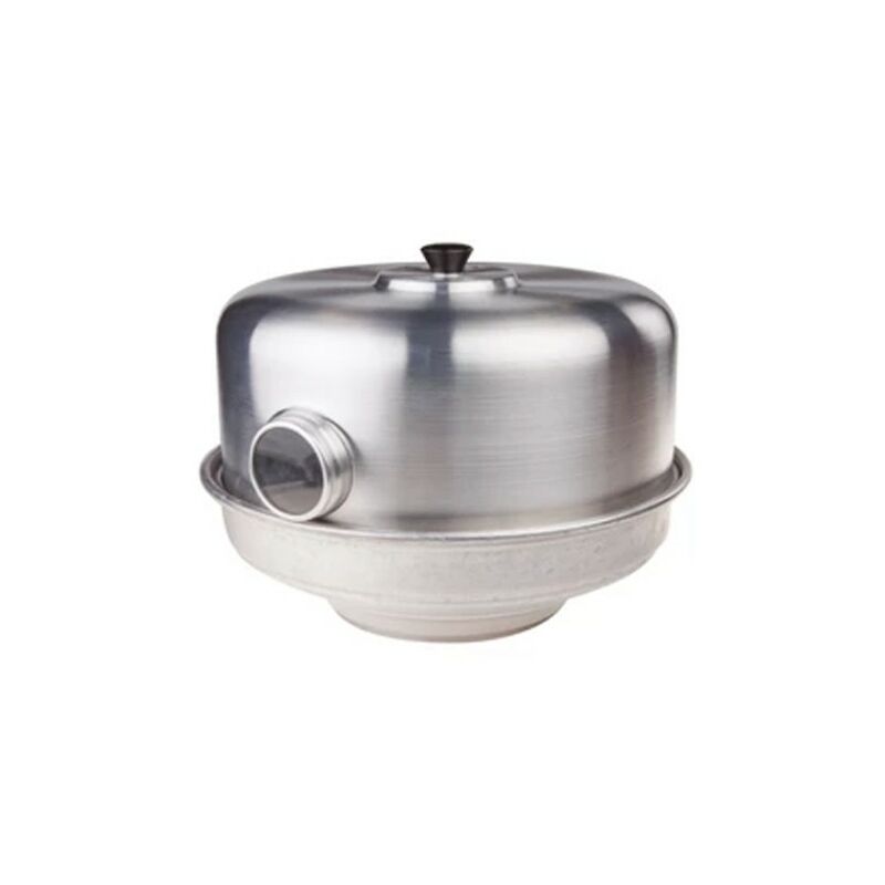 foto del prodotto agnelli fornetto con occhio con spargifiamma inox e tortiere 35 cm
