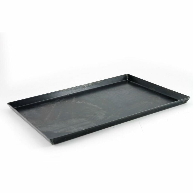 foto del prodotto agnelli pentole pasticceria e pizza teglia rettangolare in lamiera blu, blu, 60 x 40 cm