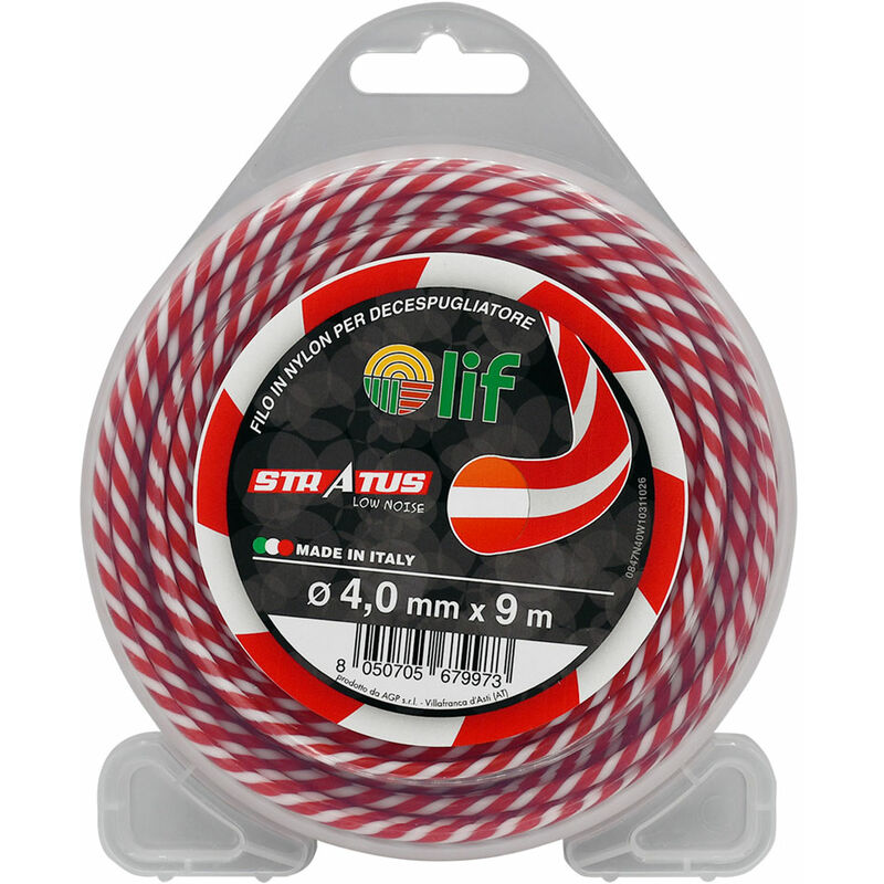 foto del prodotto agp filo professionale silenziato stratus quadro elicoidale mm 4,0 mt 9