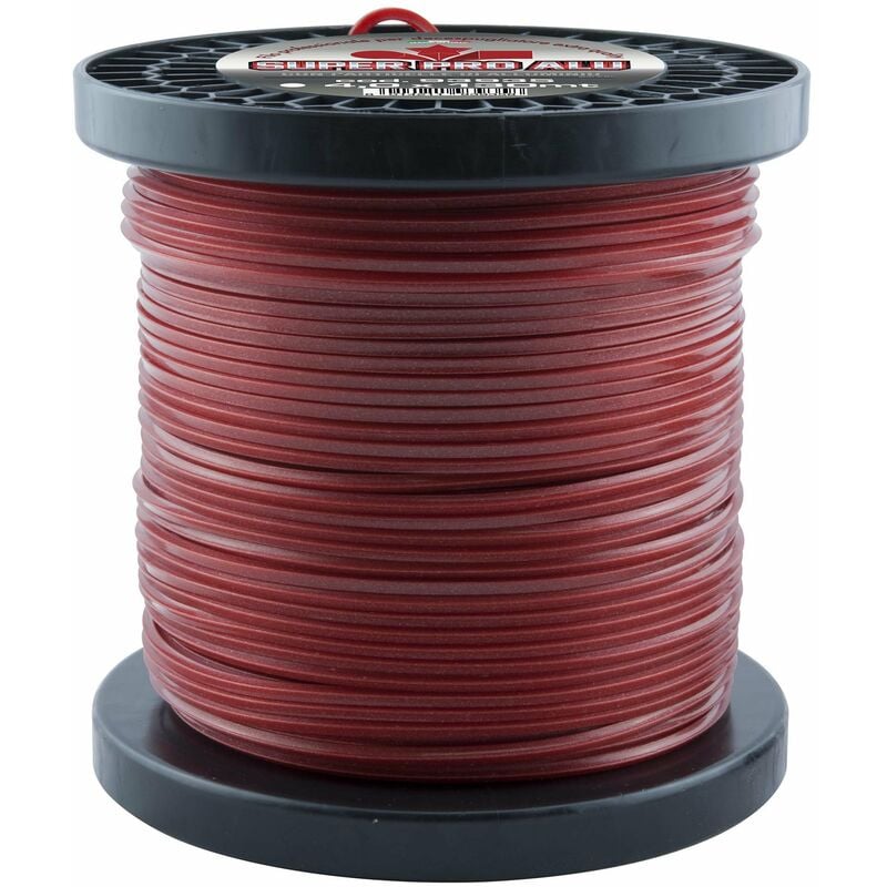 foto del prodotto agp filo tondo in nylon alluminio per decespugliatore 3 mm x 230 metri kg2 lb4