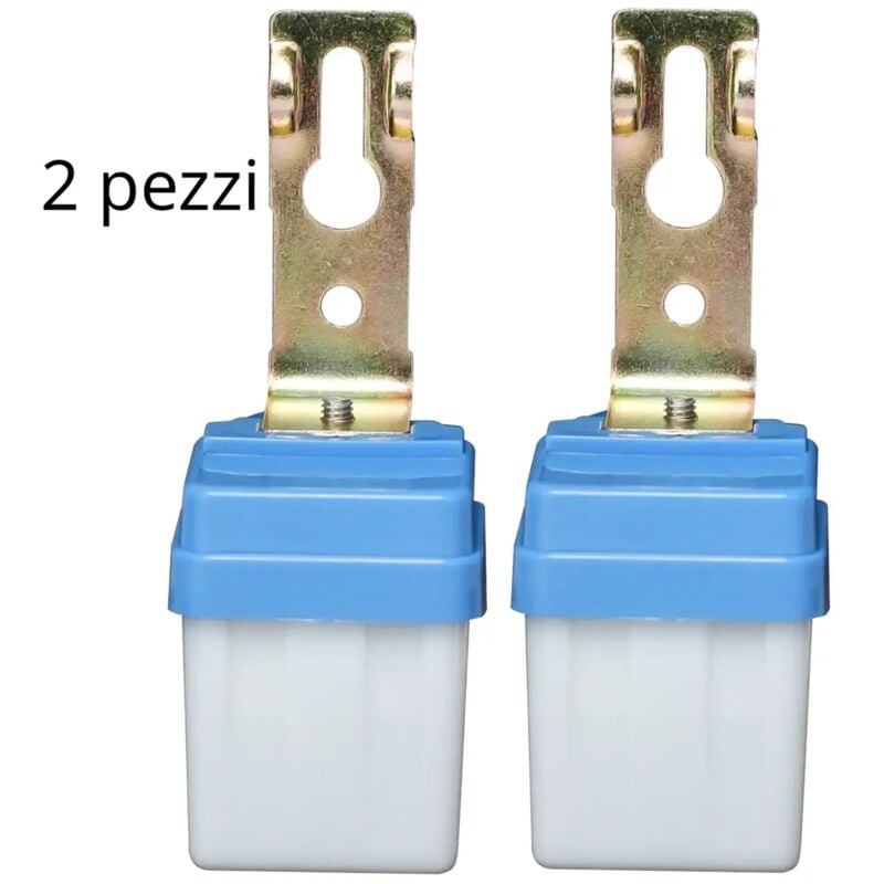 foto del prodotto ags - sensore crepuscolare fotocellula per illuminazione mini interruttore 2pz