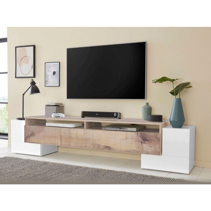 foto del prodotto ahd amazing home design porta tv eros linea comat in finitura pero