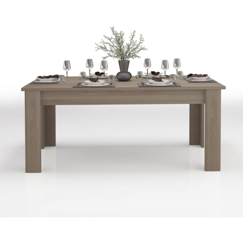 foto del prodotto ahd amazing home design whous tavolo allungabile jesi per sala da pranzo e soggiorno, estensibile da 140 a 190 cm, tavolo cucina per 6 8 persone,