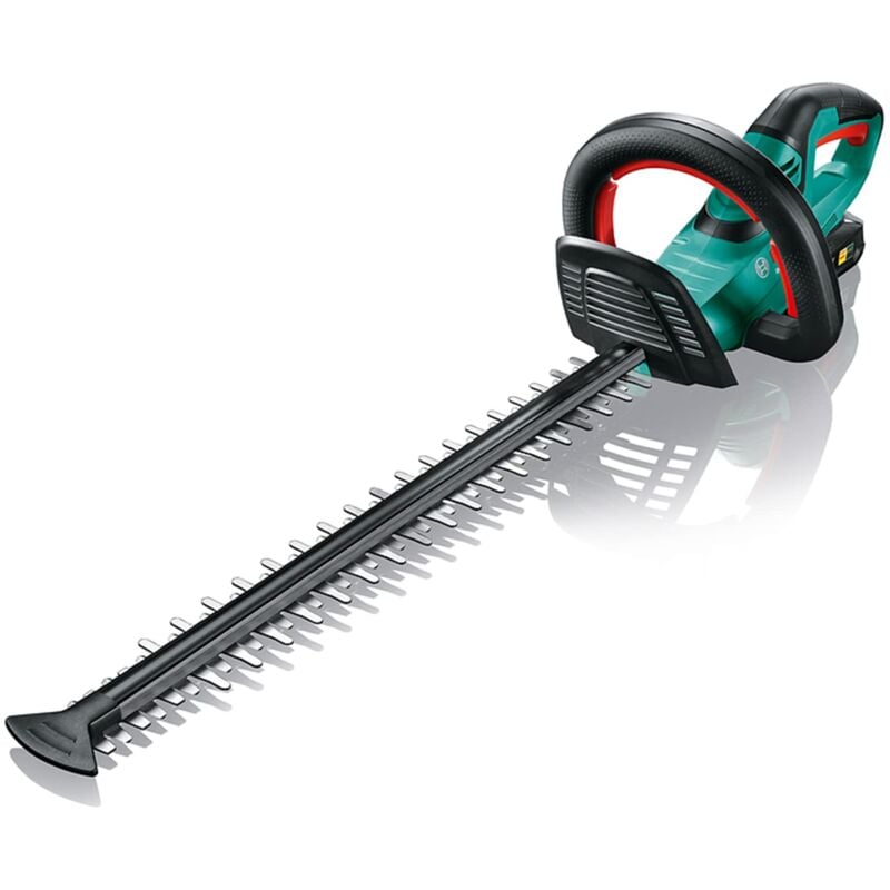 foto del prodotto ahs 50 20 li tagliasiepi 1 batteria, sistema 18 volt, lunghezza di taglio 50 cm, distanza lama 20 mm, in scatola bosch