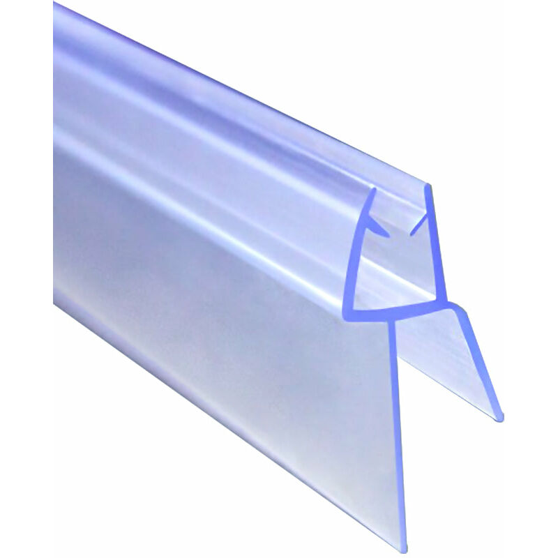 foto del prodotto aica italy guarnizione sottoporta modello 2 per box doccia lunga 90 cm per vetro da 8 mm coda morbida larga 18 mm tagliabile
