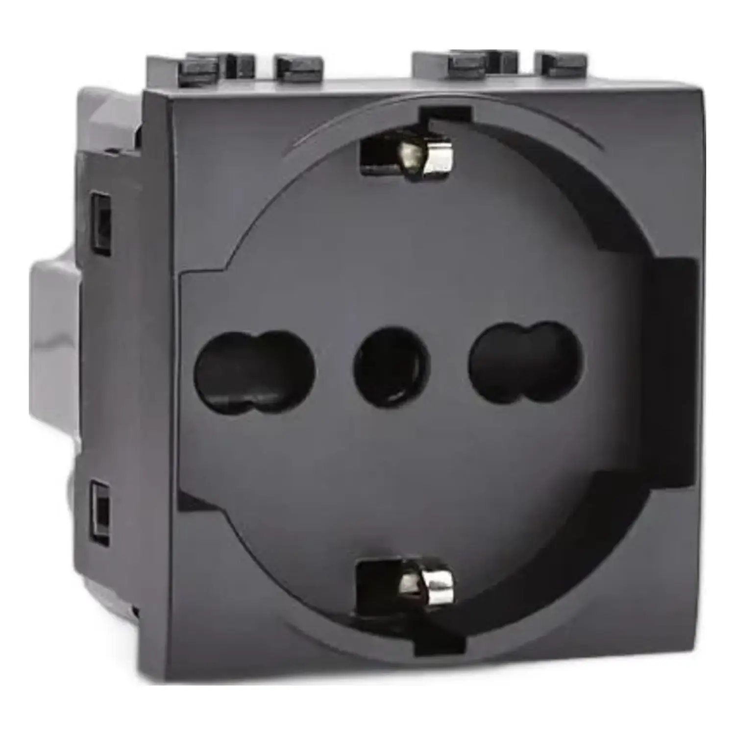 foto del prodotto aigostar compatibile bticino livinglight living international presa schuko 10 16a nero