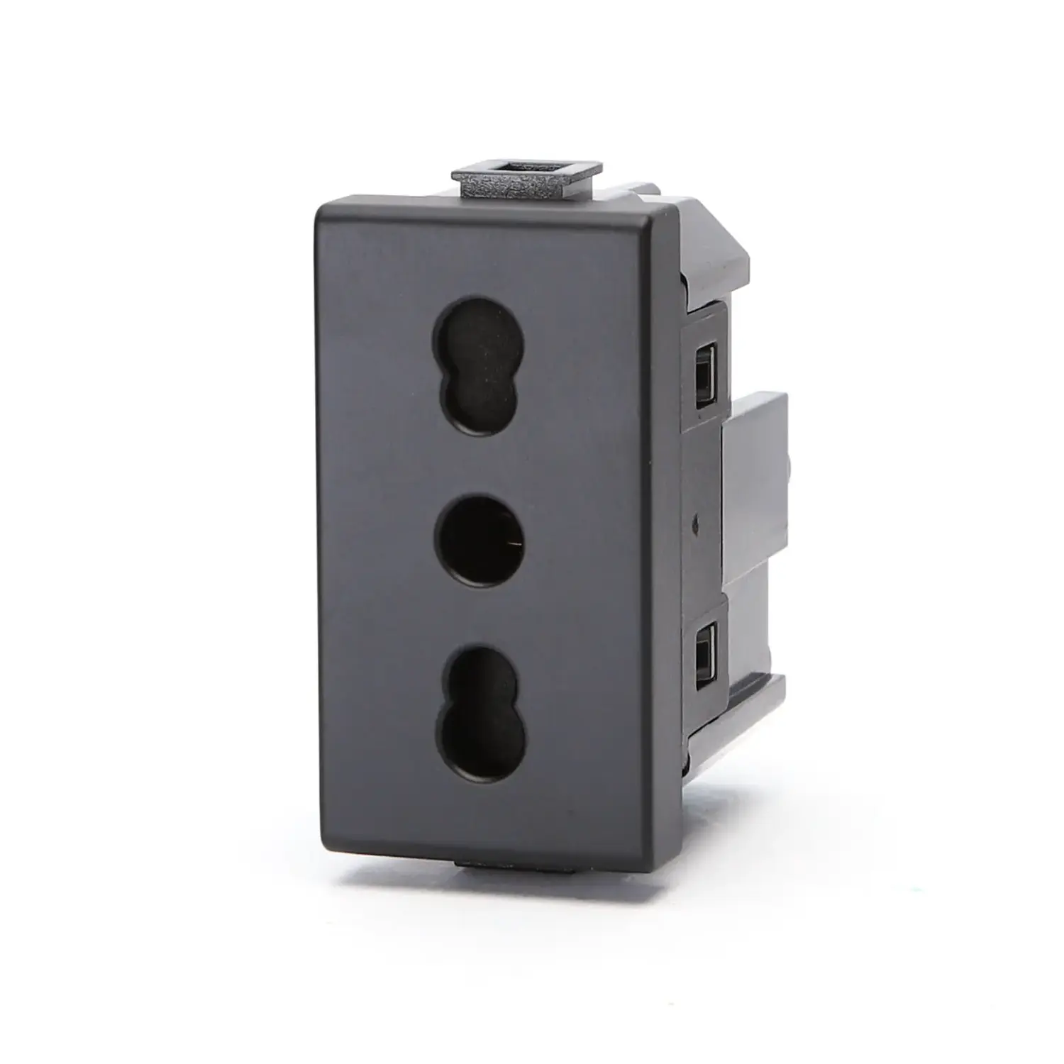 foto del prodotto aigostar compatibile matix presa bipasso 10 16a nero