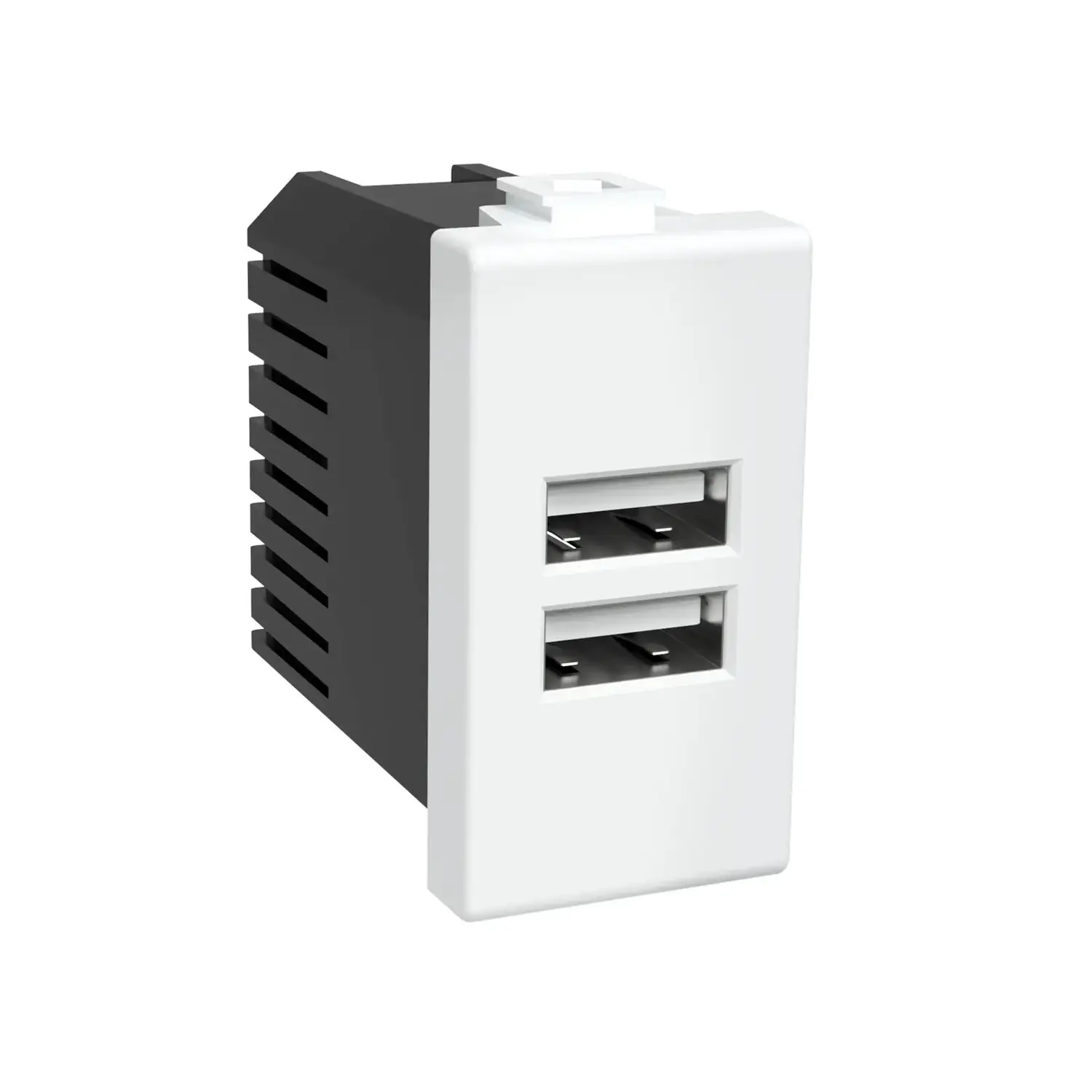 foto del prodotto aigostar compatibile matix presa usb doppia bianco