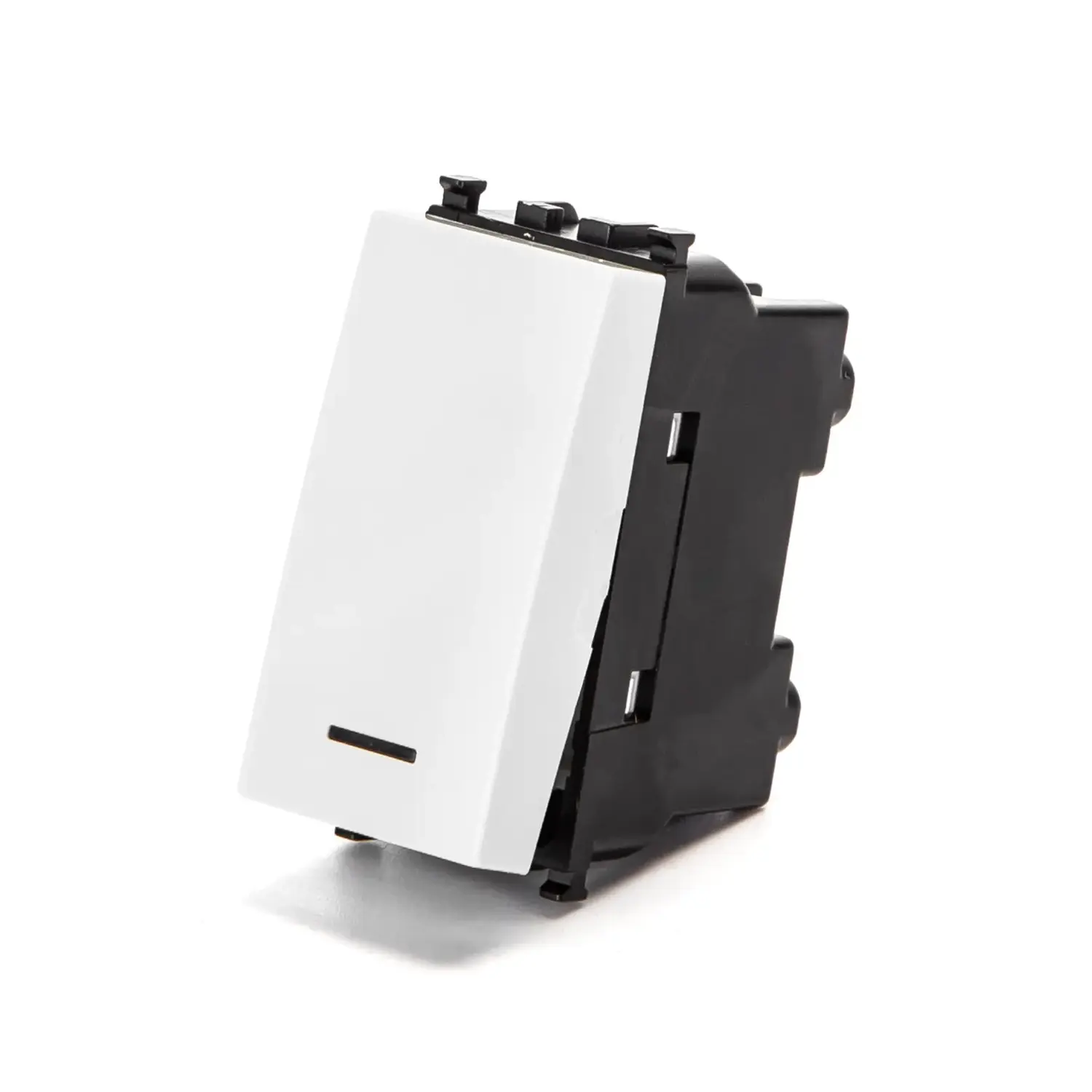 foto del prodotto aigostar compatibile vimar plana 230v deviatore bianco