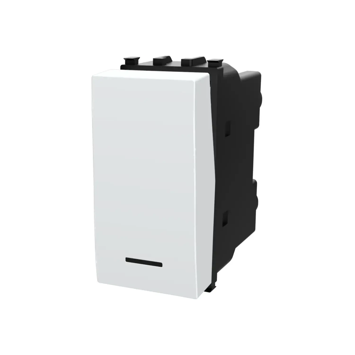 foto del prodotto aigostar compatibile vimar plana 230v interruttore unipolare bianco
