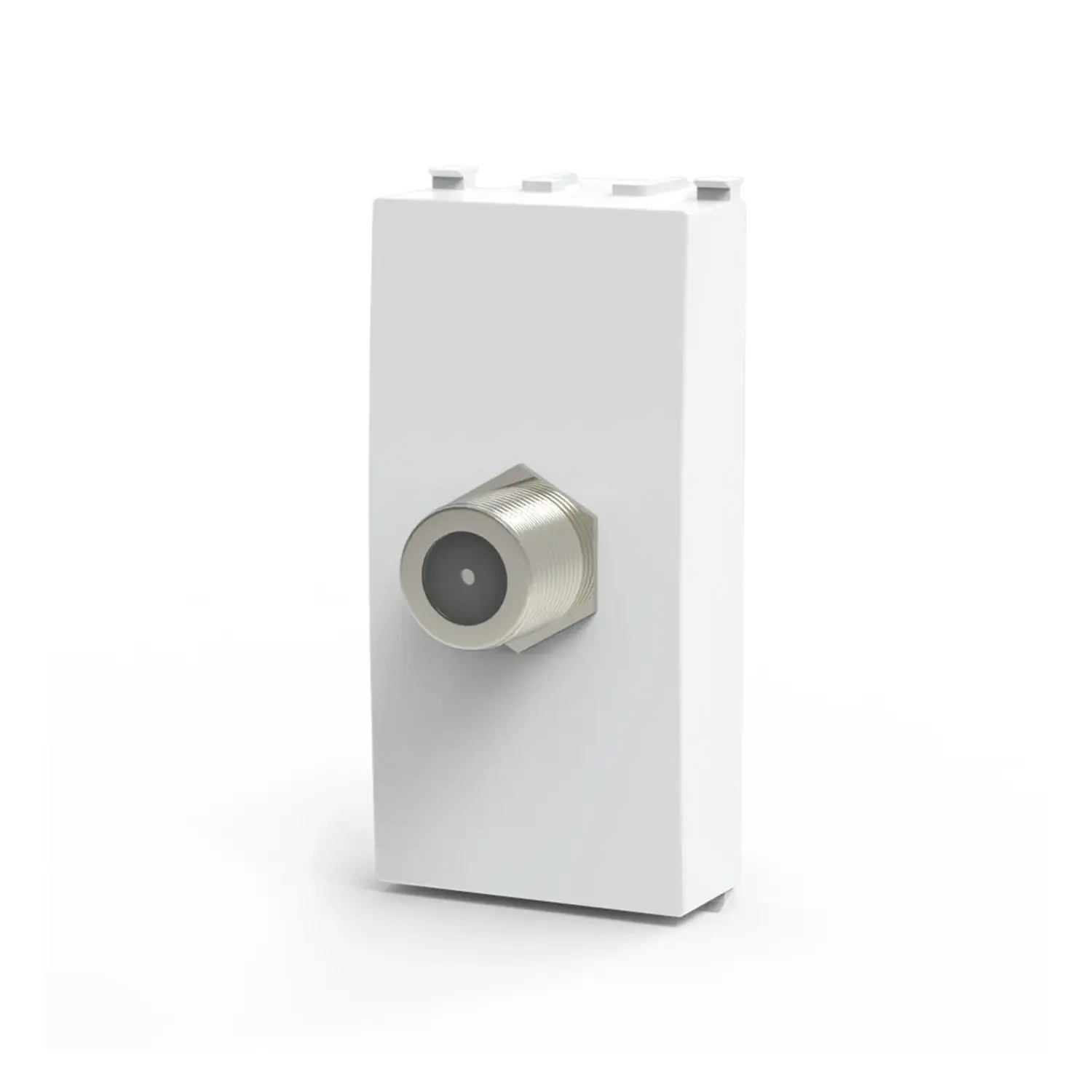 foto del prodotto aigostar compatibile vimar plana presa tv satellitare bianco
