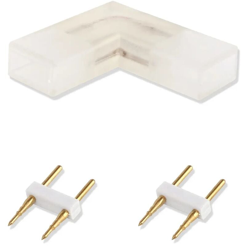 foto del prodotto aigostar connettore angolare a l curva 90 gradi per striscia led 5050