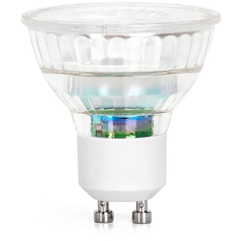 foto del prodotto aigostar - faretto led gu10 3w cob apertura 38 gradi bianco caldo 3000k