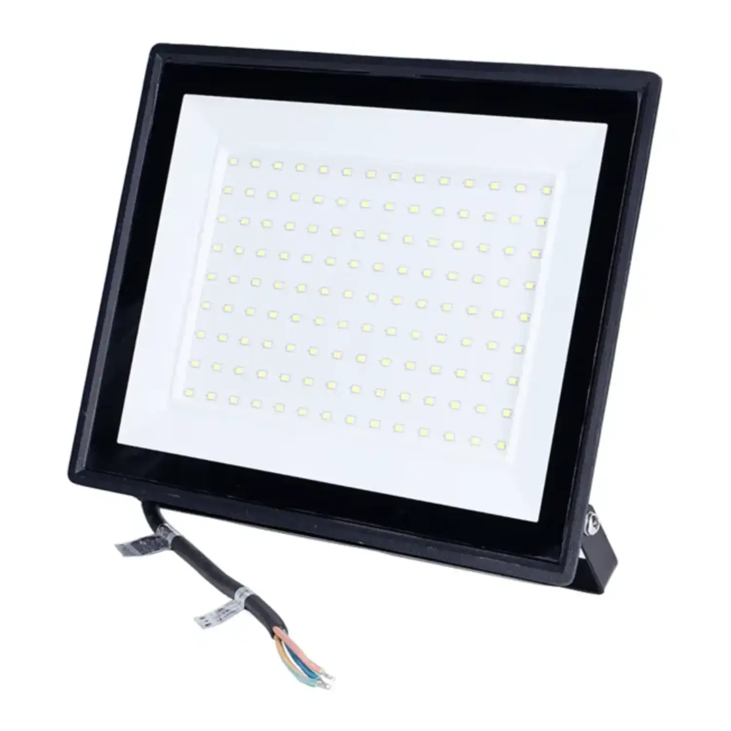foto del prodotto aigostar faro proiettore esterno led smd ultraluminoso slim ip65 100 watt bianco naturale