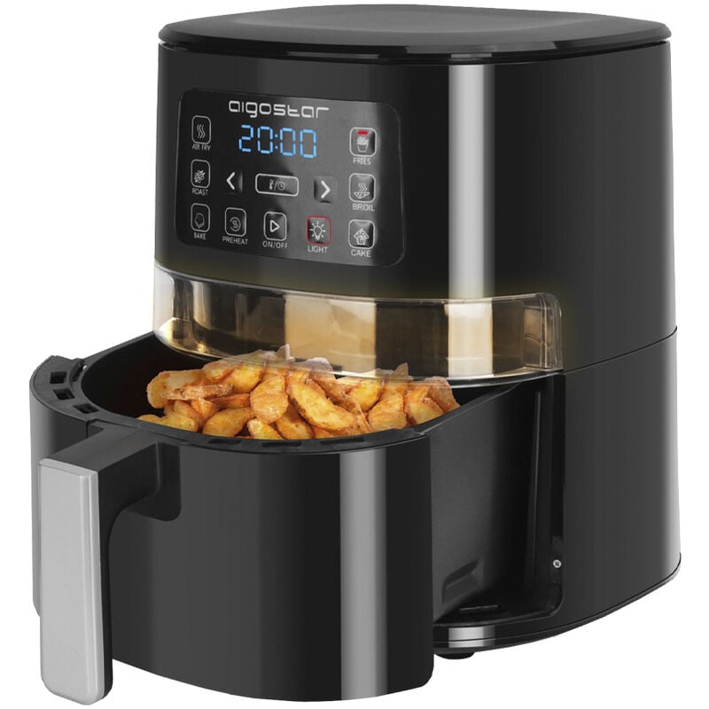 foto del prodotto aigostar friggitrice ad aria maha 7 in 1 1600w cestello da 4 lt