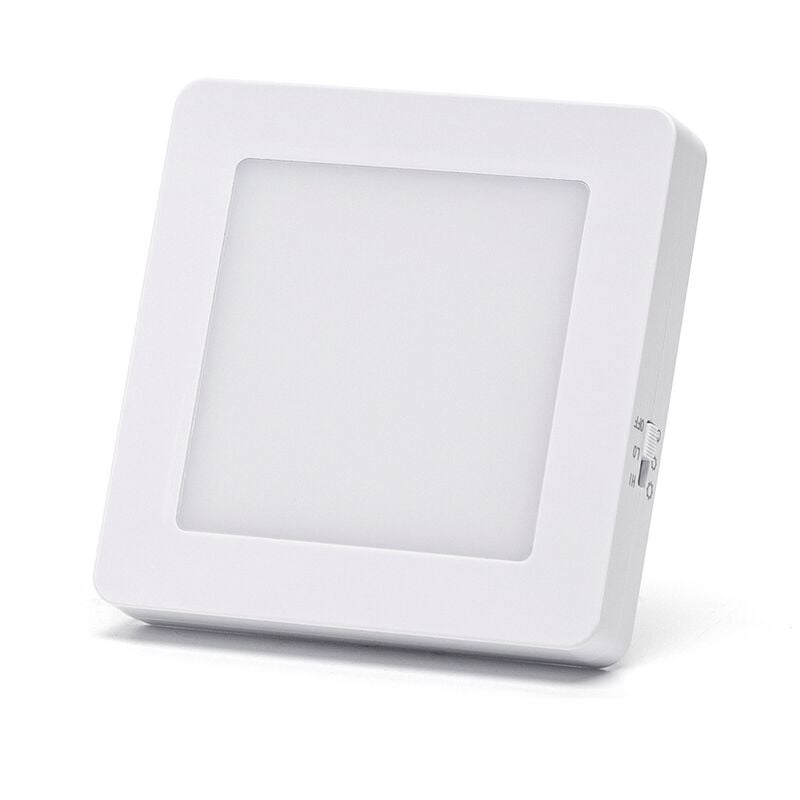 foto del prodotto aigostar lampada da notte a led quadrata da presa 0,36w con sensore