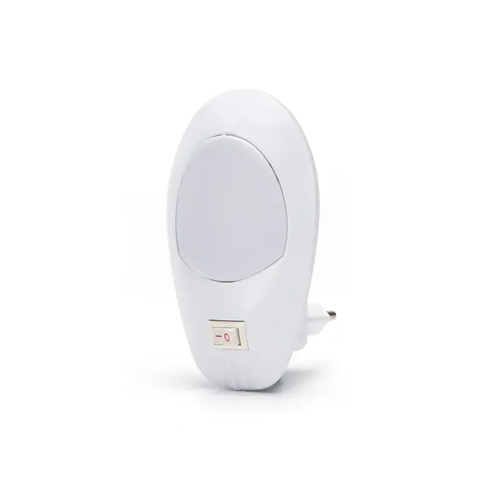 foto del prodotto aigostar lampada led notturna 1 watt sicurezza bambini con interruttore bianco freddo