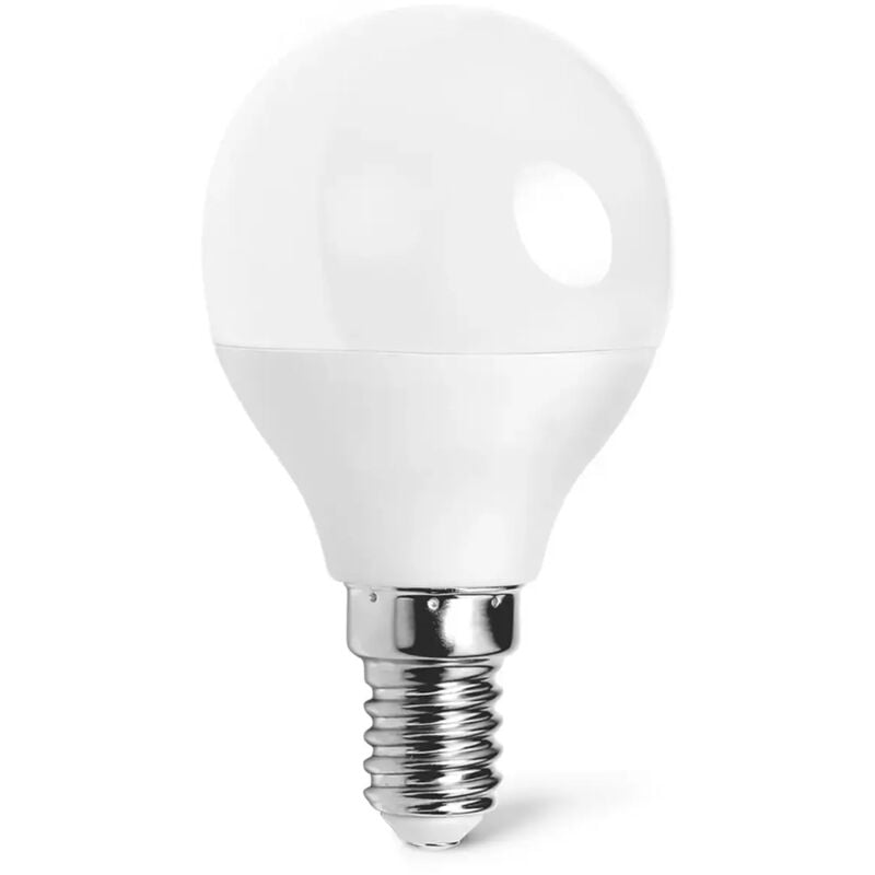 foto del prodotto aigostar - lampadina led globetto lampadario abatjour e14 bianco freddo 6 watt f