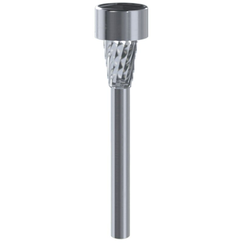 foto del prodotto aigostar lampioncino segnapassi led glass 0,006w argento in acciaio con pannello solare ip44 bianco freddo 6500k con sensore crepuscolare