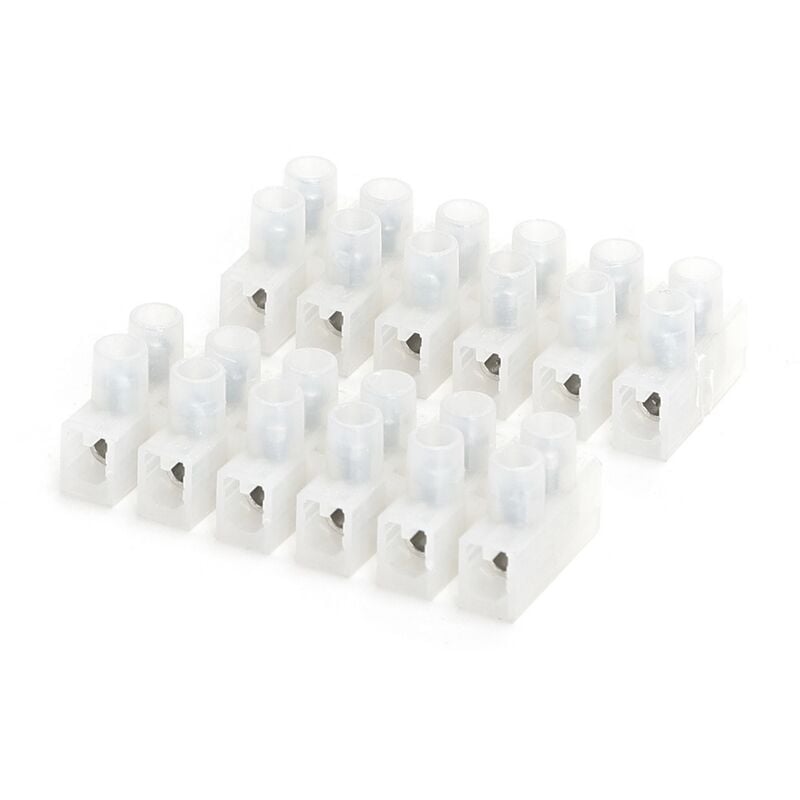 foto del prodotto aigostar morsettiera elettrica a mammut tipo h 6 posti 2,5mm confezione 2pz