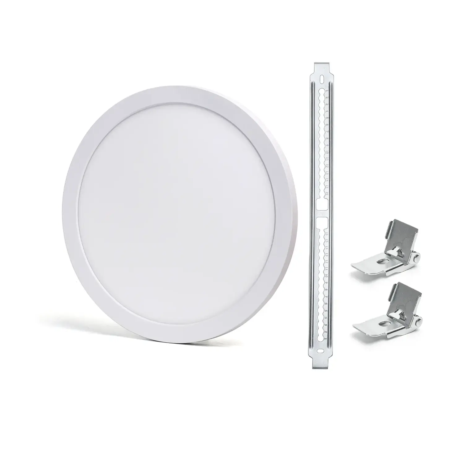 foto del prodotto aigostar pannello luminoso led da incasso regolabile ultra slim 24 watt tondo