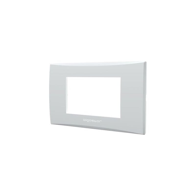 foto del prodotto aigostar placca coprifrutti avp bianco posti 3 mm 120x85