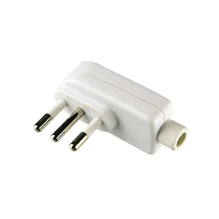 foto del prodotto aigostar spina elettrica piatta per prolunga elettrica 10a bianco