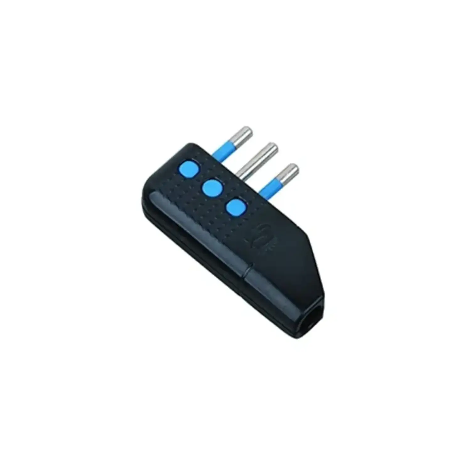 foto del prodotto aigostar spina elettrica prolunga cavo elettrico 2p t salvaspazio piatto a pipa 10a nero maschio