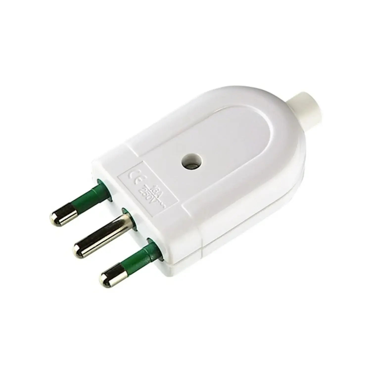 foto del prodotto aigostar spina elettrica prolunga cavo elettrico 2p t volante 16a bianco maschio