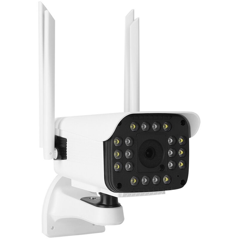 foto del prodotto aigostar telecamera di sorveglianza professionale ae jga02 smart wifi full hd 1080p 360 motorizzata visione notturna per esterno
