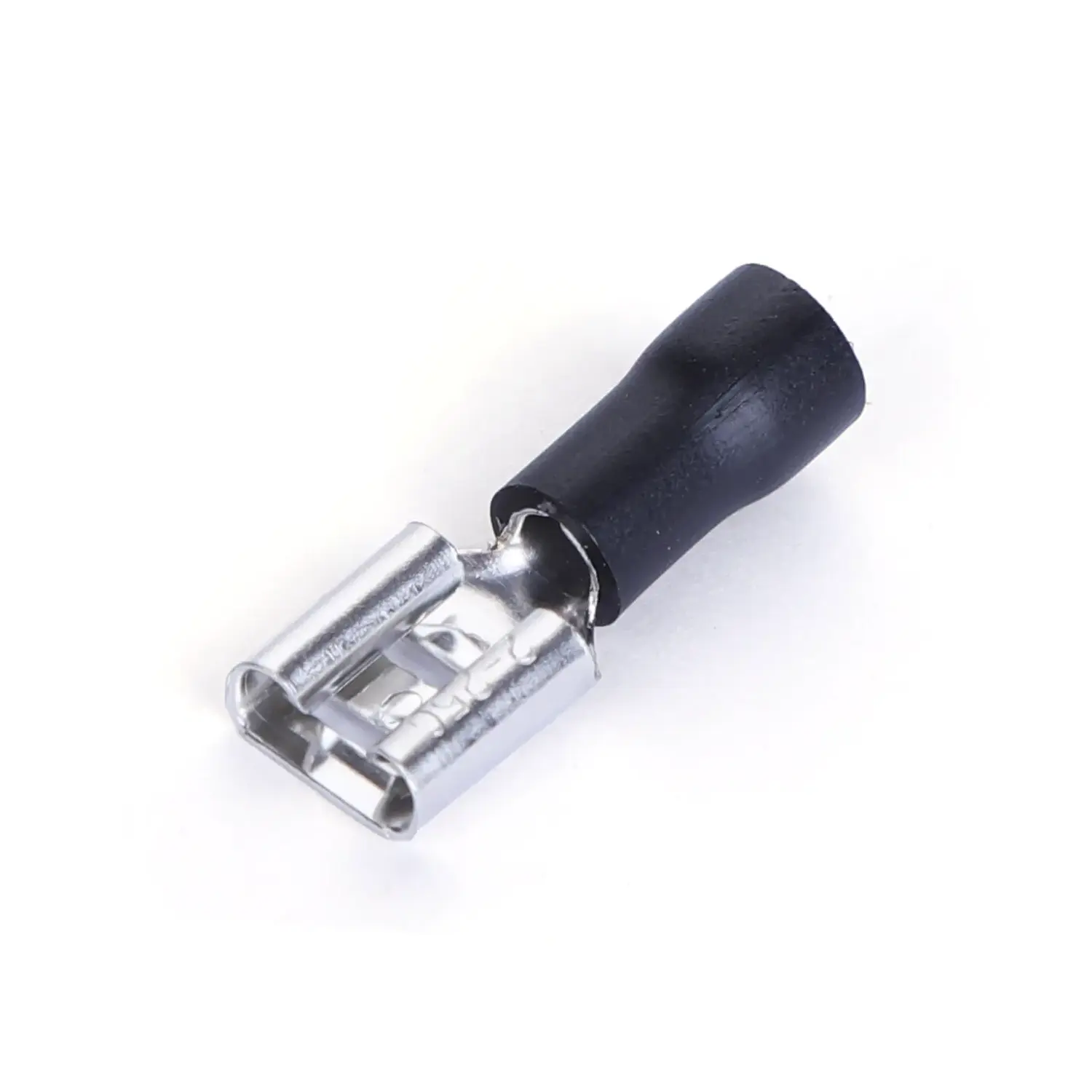 foto del prodotto aigostar terminali morsetto faston isolato femmina 4,3mm cavo 1.5 2.5mm nero 20 pezzi