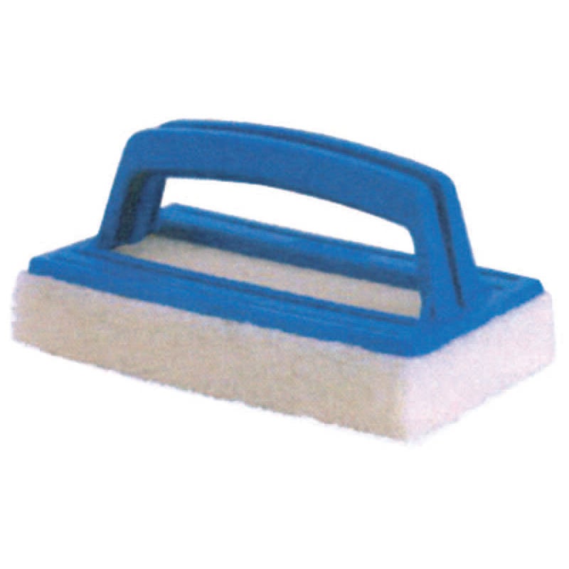 foto del prodotto ailanto spugna lavasciuga spazzola tampone per piscine cm.14x9x7h.