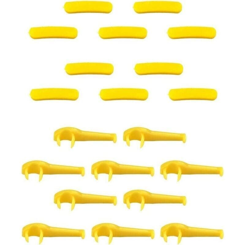 foto del prodotto aiperq 10 paia di smontagomme da 60 mm, stallonatore, macchina per pneumatici, tampone per la rimozione della testa di un uccello