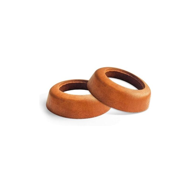 foto del prodotto aiperq 2 pezzi guarnizioni in pelle tipo 75, guarnizione per pompa manuale, manicotti per pistoni per giardini, cortili, prati, parchi 2 