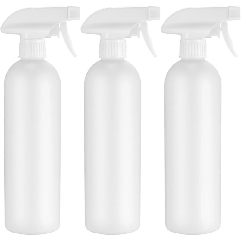 foto del prodotto aiperq 3 pezzi flaconi spray, flaconi spray vuoti da 500 ml, flaconi con pompa in plastica per spruzzatore d acqua per piante da giardino