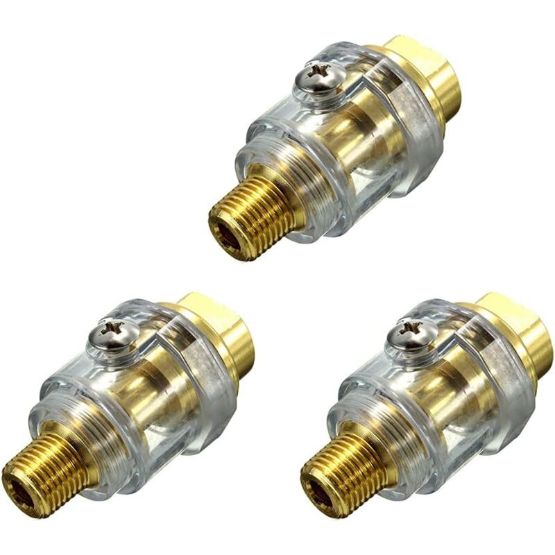 foto del prodotto aiperq 3 pz 12mm diametro y tipo 3 vie tubo pneumatico aria raccordo rapido connettore di pressione