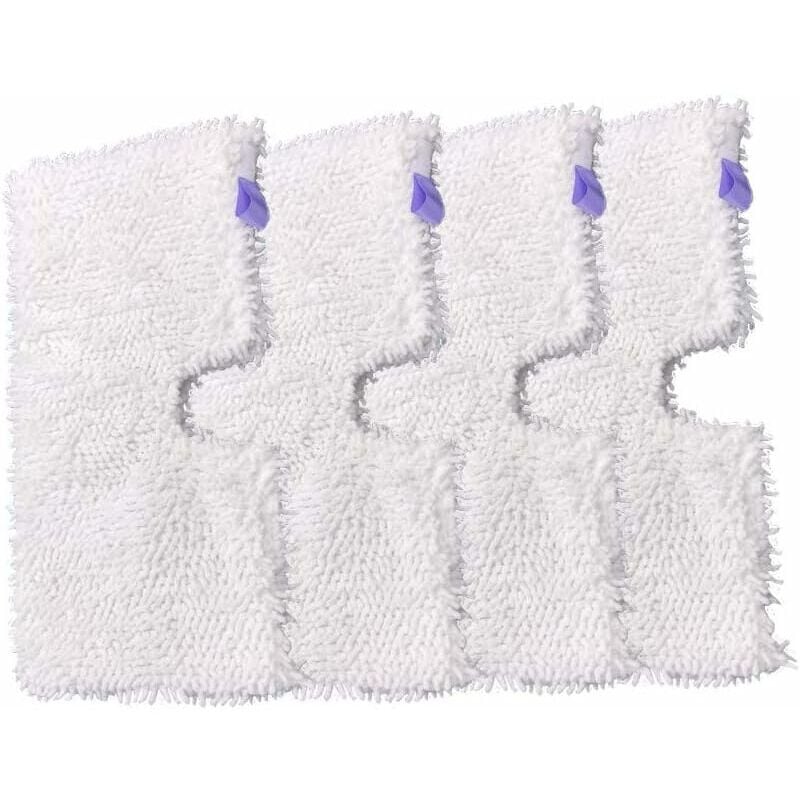 foto del prodotto aiperq 4 pezzi di ricambio per pulizia in microfibra per la casa per shark s3500 s3550 s3901 s3601 s3501 series steam mop