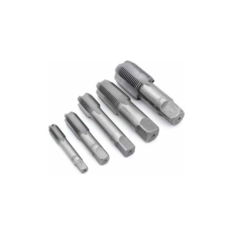 foto del prodotto aiperq 5 pezzi filettatura tubo bsp 55 gradi rubinetto a spina g1 8 g1 4 g3 8 g1 2 g3 4