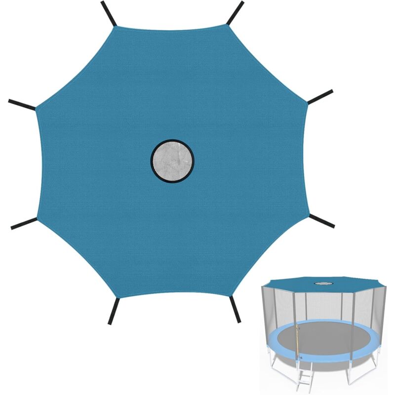 foto del prodotto aiperq accessori per trampolini parasole per trampolino parasole da 12 pollici per trampolino a 8 barre impermeabile e resistente ai raggi uv