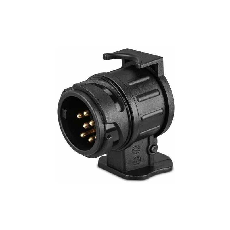 foto del prodotto aiperq adattatore per gancio di traino 13 7, nuova versione, da 13 pin a 7 pin, per rimorchio per auto a 13 pin