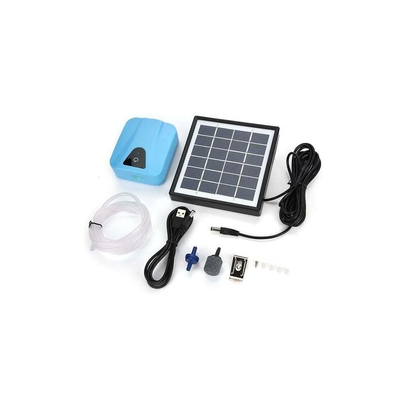 foto del prodotto aiperq aeratore solare professionale per laghetti pompa per ossigeno, pompa per aria per laghetti, pompa per ossigeno, aeratore alimentato a