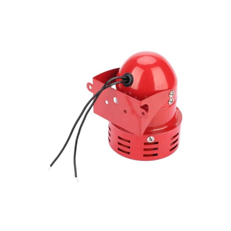 foto del prodotto aiperq allarme motore elettrico industriale 220v 120db rosso mini in metallo protezione contro i furti ms 190