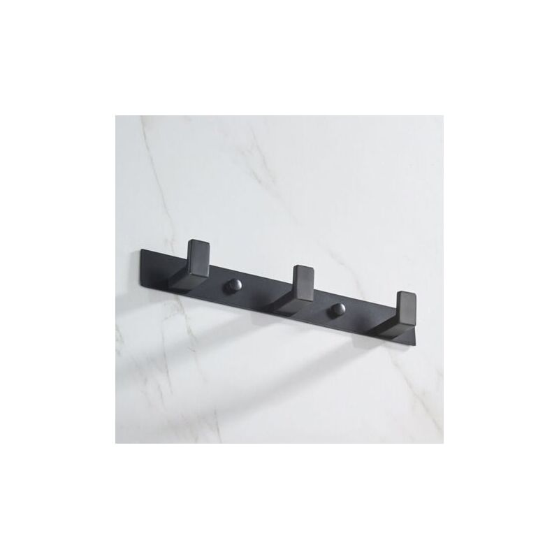 foto del prodotto aiperq appendiabiti da parete con gancio per asciugamani, set da 3 ganci, accessori per il bagno, montaggio a parete, acciaio inossidabile 304,