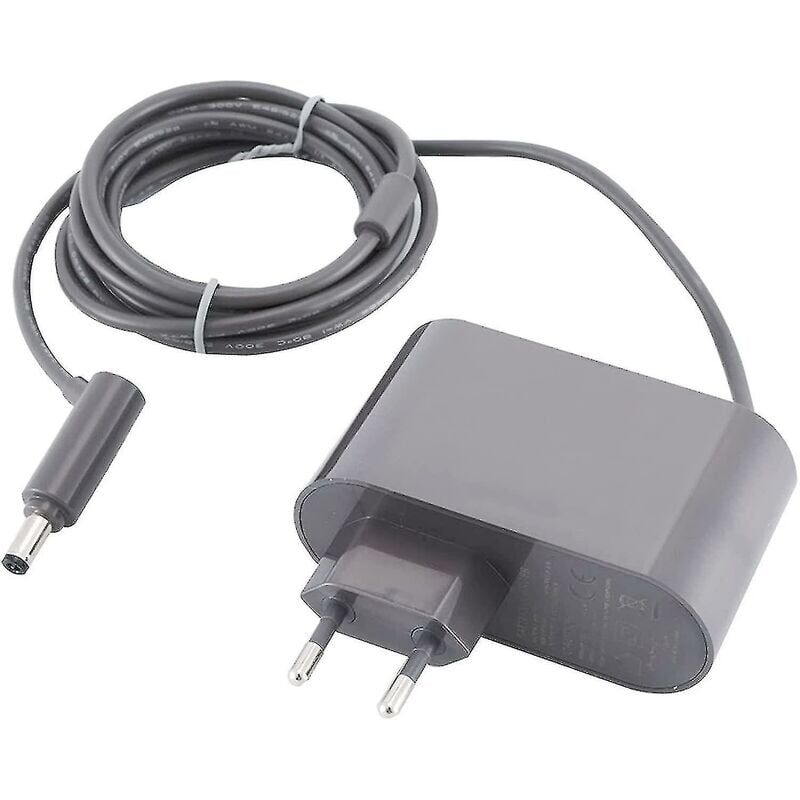 foto del prodotto aiperq caricabatterie per adattatore per aspirapolvere dyson v6, v7, v8, dc58, dc59, sv03, sv04, sv05, sv06, caricabatteria rapido da 26,1 v