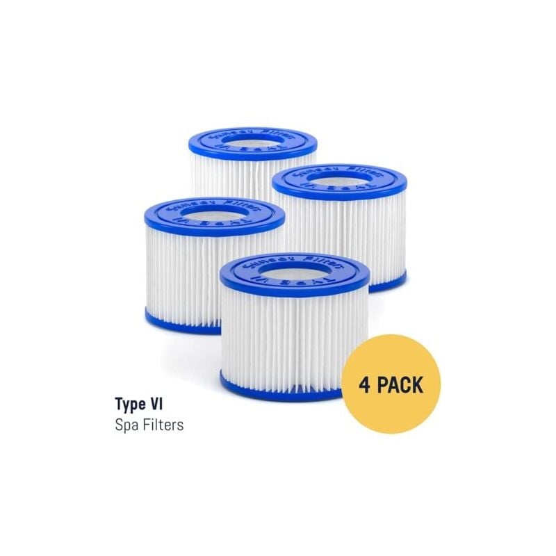foto del prodotto aiperq cartuccia di ricambio per filtro vasca idromassaggio aiper per filtri coleman saluspa, filtro bestway, lay z spa, intex, ricambio filtro