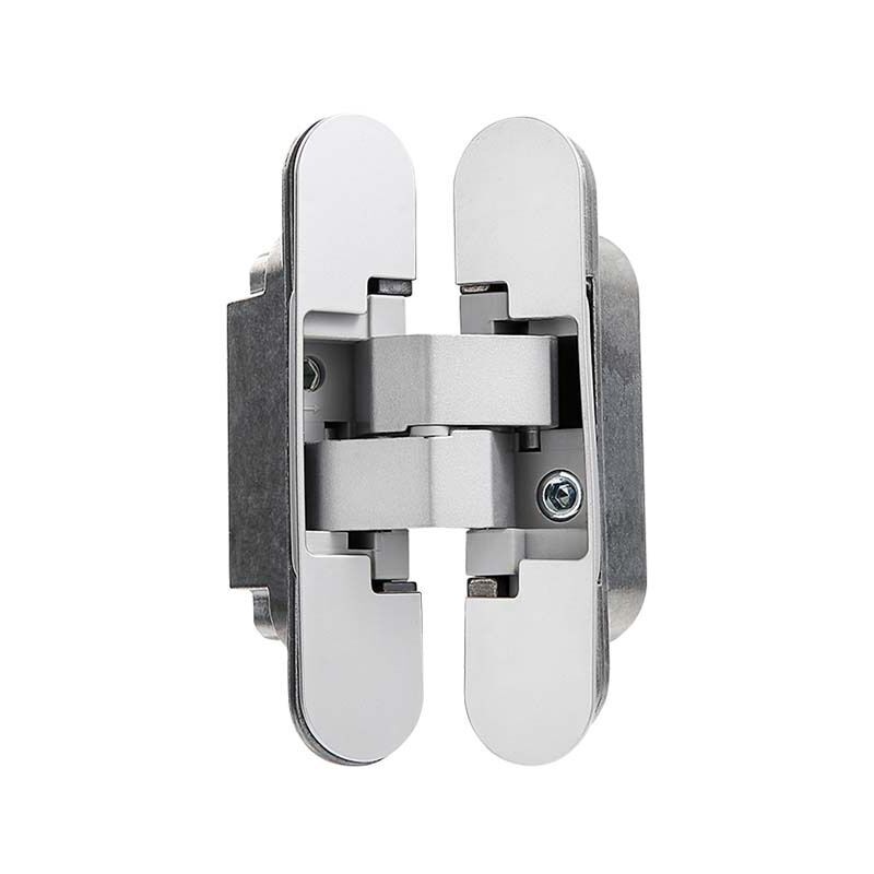 foto del prodotto aiperq cerniera invisibile per porte, set di 2 cerniere invisibili per porte pesanti, portata 40 kg, apertura 180 , zamak